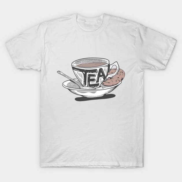 Cup and saucer T-Shirt by mailboxdisco